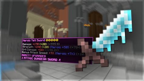 Yeti Sword Is The Best Mage Weapon X3 Better Hypixel Skyblock