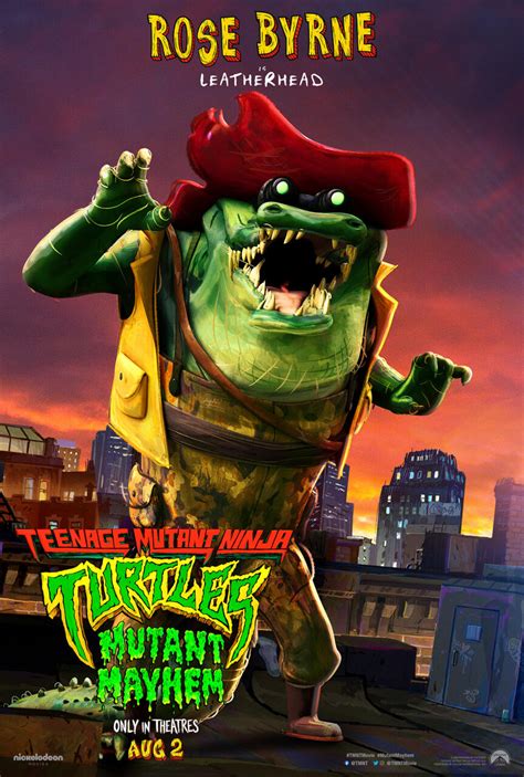 Teenage Mutant Ninja Turtles Mutant Mayhem Drops Character Posters