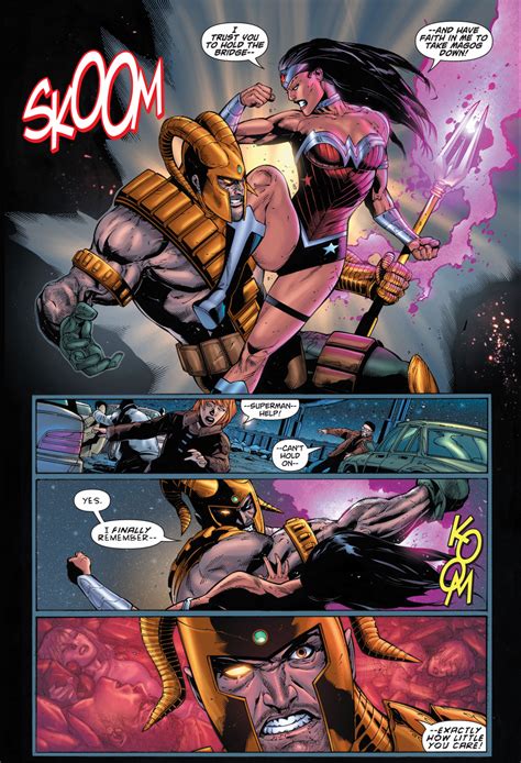Superman And Wonder Woman Vs Magog New 52 Comicnewbies