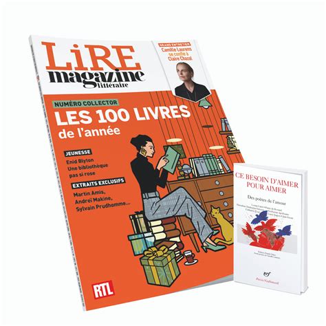 Lire Magazine Littéraire N°491 492 Les 100 Livres De Lannée Déc