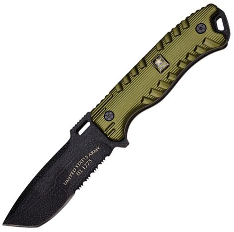 Usa1016gn Us Army Fixed Blade Knife Green