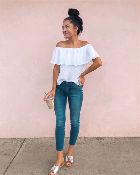 White Top Jeans White Tops Fall Winter Outfits Spring Summer Outfits