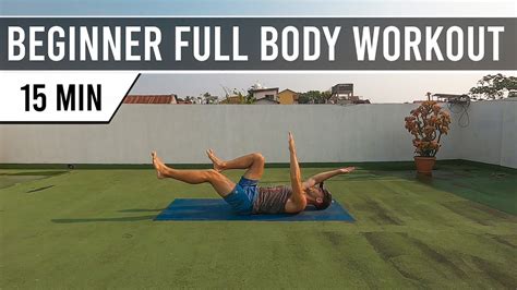 Beginner Full Body Workout 15 Minutes Youtube
