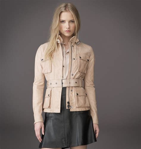 Belstaff Womens Hand Waxed Leather Triumph Jacket Womens Iconic Jackets And Coats