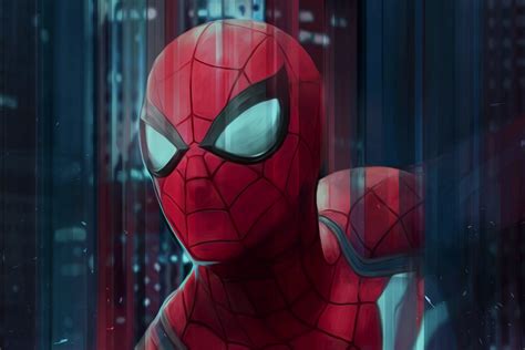 3840x2160 Spiderman Superheroes Artist Artwork Digital Art Hd