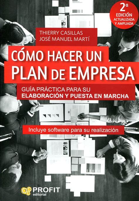 Libro Cómo Hacer Un Plan De Empresa 9788417209506 Casillas