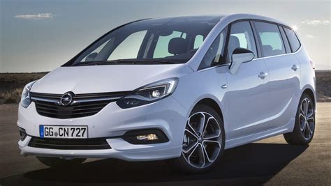 Opelvauxhall Zafira Facelift Unveiled With New Face Paul Tan Image