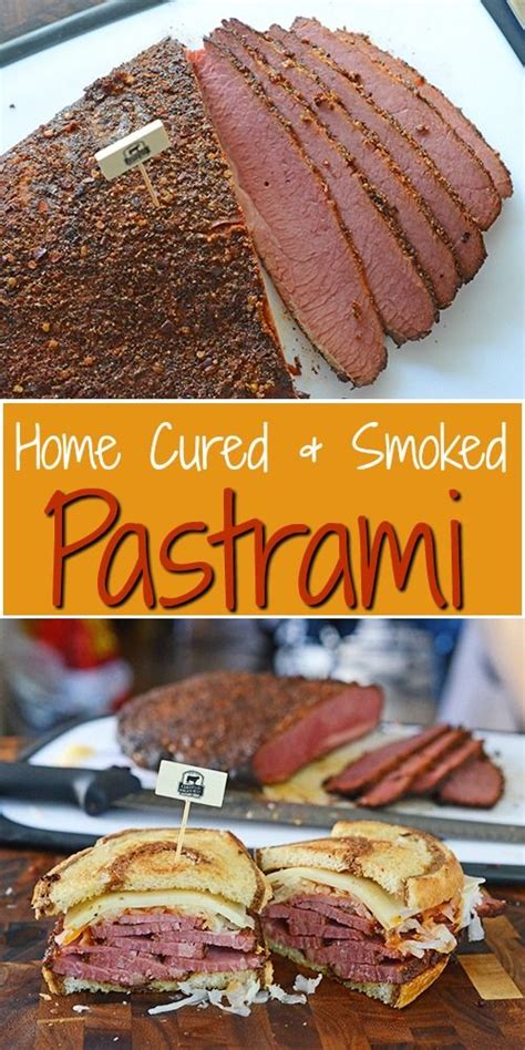 How I Smoke Homemade Pastrami Homemade Pastrami Smoked Food Recipes