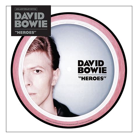 David Bowie Heroes Picture Disc Superdeluxeedition