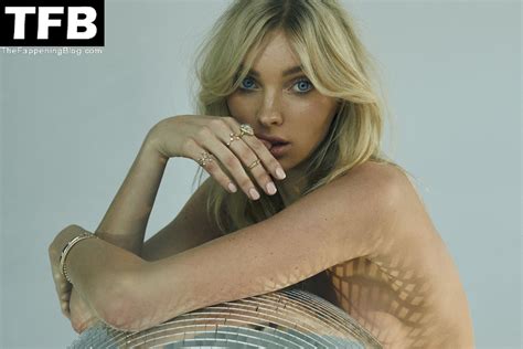 Elsa Hosk Displays Her Nude Breasts For A New Logan Hollowells Campaign Photos Onlyfans