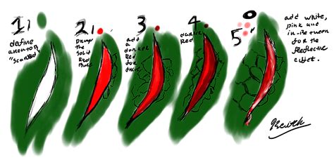 How To Draw A Wound By Keithcatdragon On Deviantart