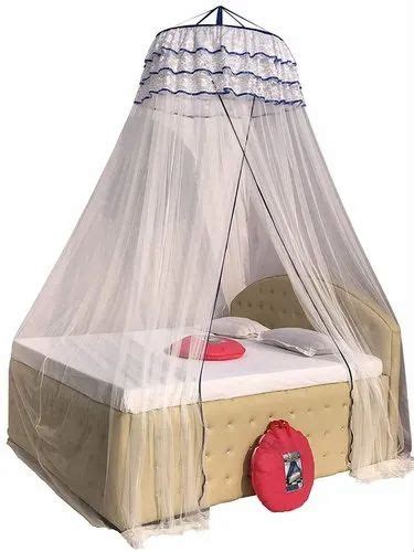 White Lase Hanging Double Bed Mosquito Net At Rs 750piece Canopy