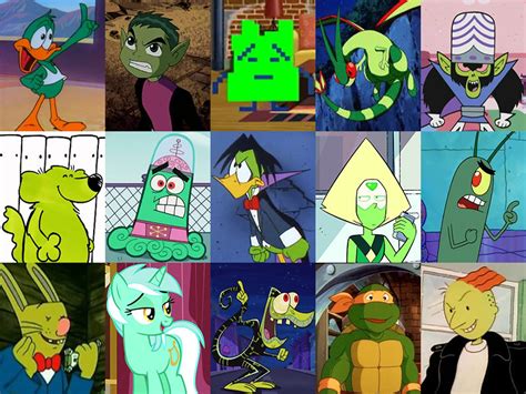 Click The Green Skinned Cartoon Character Quiz By Sharktoother