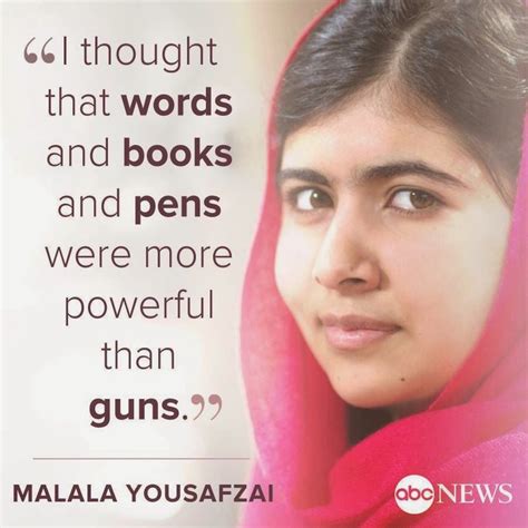 Malala Yousafzai Malala Yousafzai Quotes Girl Education Quotes