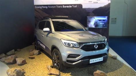 SsangYong Al Salone Di Francoforte Debutto Per La Nuova Rexton YouTube