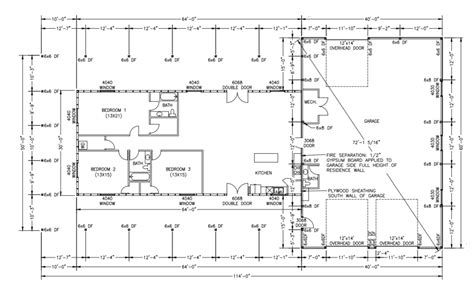 Barndominium Floor Plans Beehive Buildings