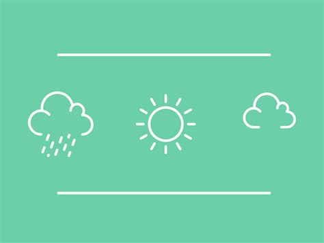 Animated Weather Icons Weather Icons Animation Icon