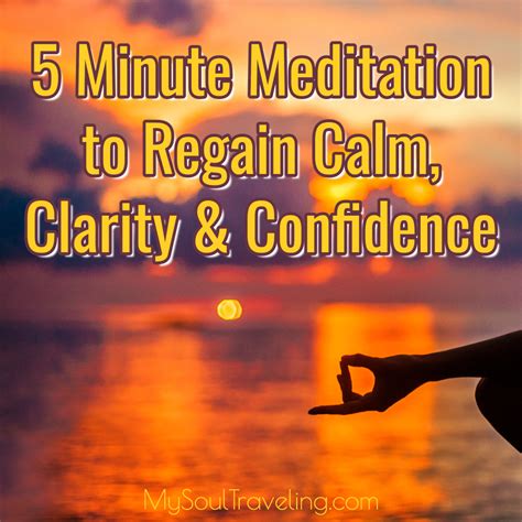 Pre Order 5 Minutes To Regain Calm Clarity And Confidence
