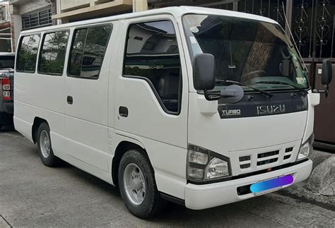 Isuzu Nhr I Van Str Like Toyota Hiace Commuter Grandia Nissan Nv Urvan