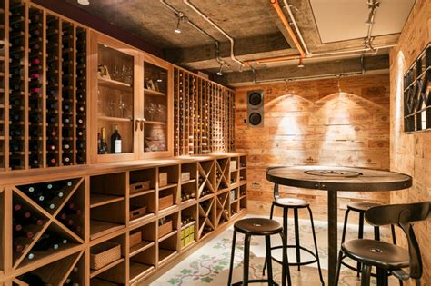 Eco House Notting Hill Midcentury Wine Cellar London By