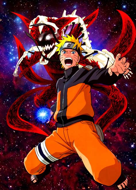 Uzumaki Naruto Anime Manga Poster Print Metal Posters Displate Best Naruto Wallpapers