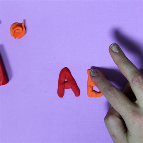 Diy Alphabet Magnets From Clay Moms And Crafters