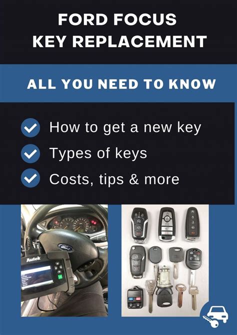 Ford Focus Key Replacement What To Do Options Costs And More