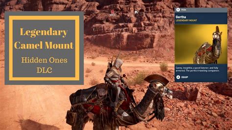 Assassins Creed Origins Legendary Camel Mount Hidden Ones DLC YouTube