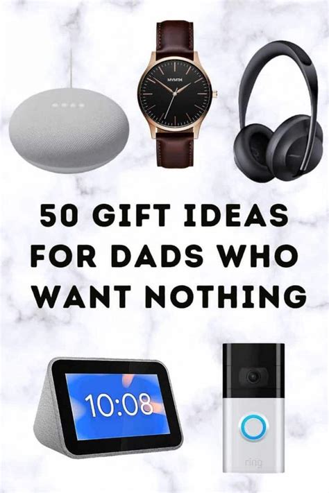 Nothing takes the place of time spent together, but if you're looking to send a gift to dad in lieu of a visit, we hope this list will help you find exactly what you're looking for. 50 Unique Gifts for Dads Who Want Nothing - Creative Gifts ...