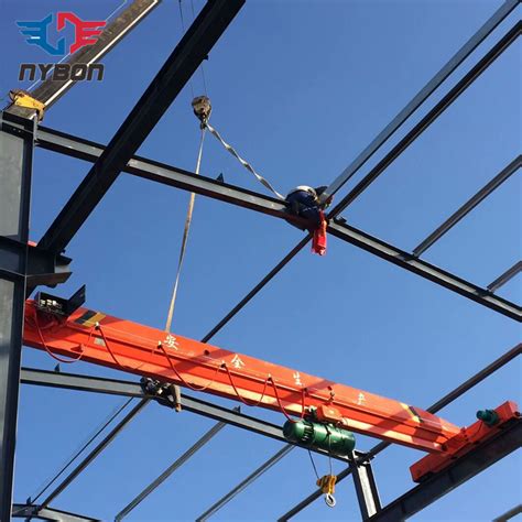 Workshop Design 5 Ton Single Girder Beam Overhead Bridge Crane China