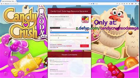 Candy Crush Soda Saga Hack Lives Goldbar Unlimited Candy Crush Soda