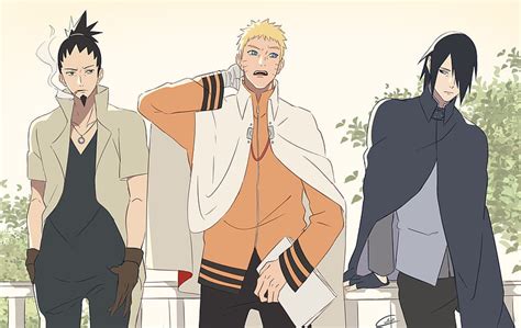 Boruto Naruto Next Generations Japanese Manga Anime Characters Art