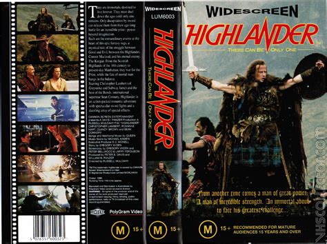Highlander | VHSCollector.com
