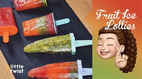 🥝fruit Ice Lollies Recipe How To Make Youtube