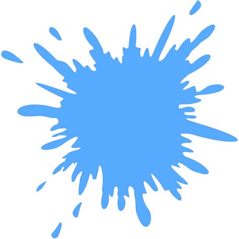 Blue Splash Ink Png Svg Clip Art For Web Download Clip Art Png Icon