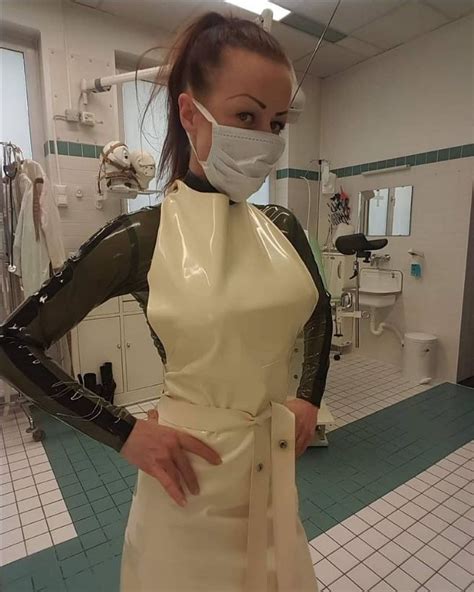 pin by jacques s on tablier medical fashion latex fashion latex clothing