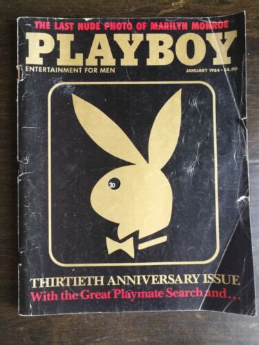 Playboy Magazine January Playmate Penny Baker Th Anniversary Ebay