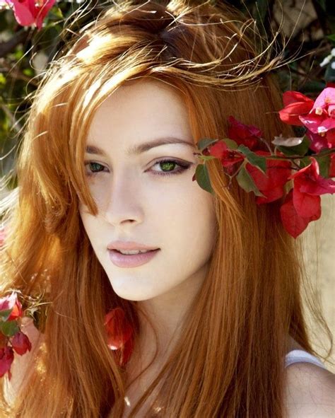 世界で最も珍しい髪の色赤毛の美女たち ポッカキット