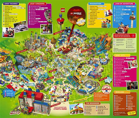 Legoland Malaysia Map Map Of Legoland Malaysia South Eastern Asia