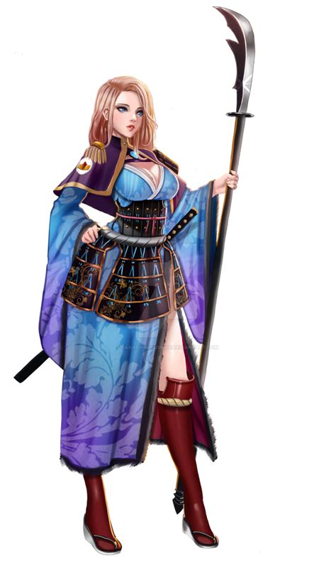 Female Samurai 3 By Sanadanobushige On Deviantart