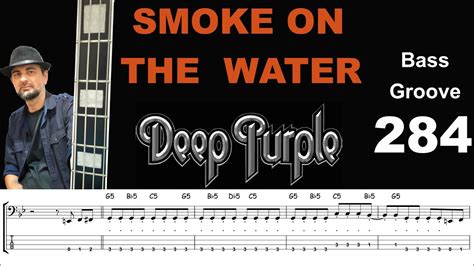 Smoke On The Water Deep Purple How To Play Bass Groove Cover With