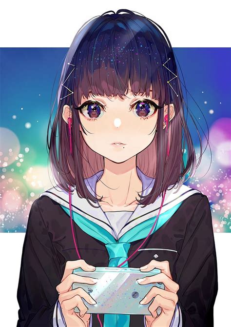 720p Free Download Anime Anime Girls Simple Background Original