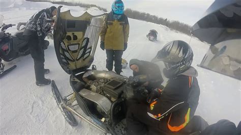 Snowmobile Crash Snowmovlog 1 Youtube