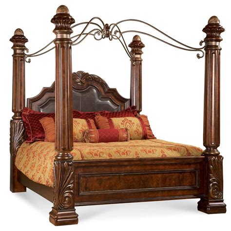 Regal Queen Poster Bed By Art Furniture Inc Bed Furniture Design