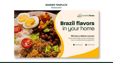 Free Psd Brazilian Food Banner Template