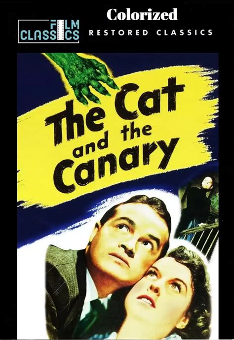 The Cat And The Canary Colorized Bob Hope Dvd Film Classics