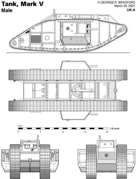 Afv Plans Afv Blueprints Tank Plans Tank Blueprints