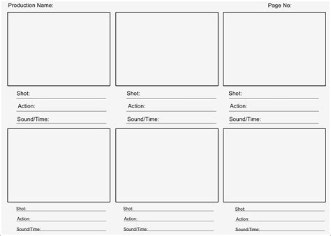 Storyboard Template Powerpoint