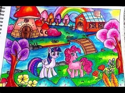 Belajar mewarnai gradasi dengan crayon (teknik dasar) cara termudah. Cara Menggambar dan Mewarnai MY LITTLE PONY dengan Gradasi ...