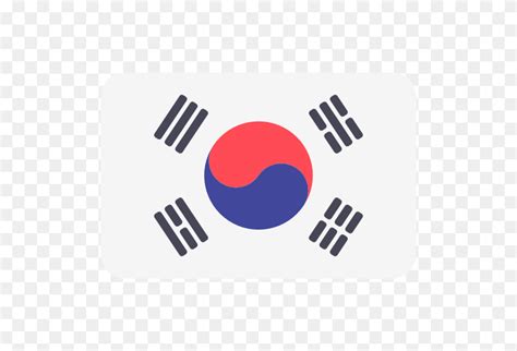Corea Del Sur Bandera De Corea Del Sur Png Flyclipart